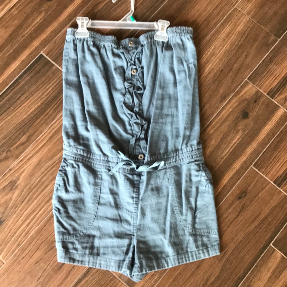 Blue-Gray Romper